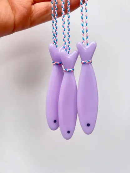 🎁TikTok Last Day Sale - 70% OFF🔥Handmade Stained Glass Sardine Suncatcher!