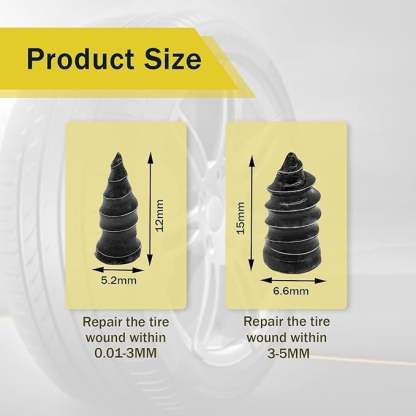 ✨60PCS Tire Repair Rubber Nails Kit