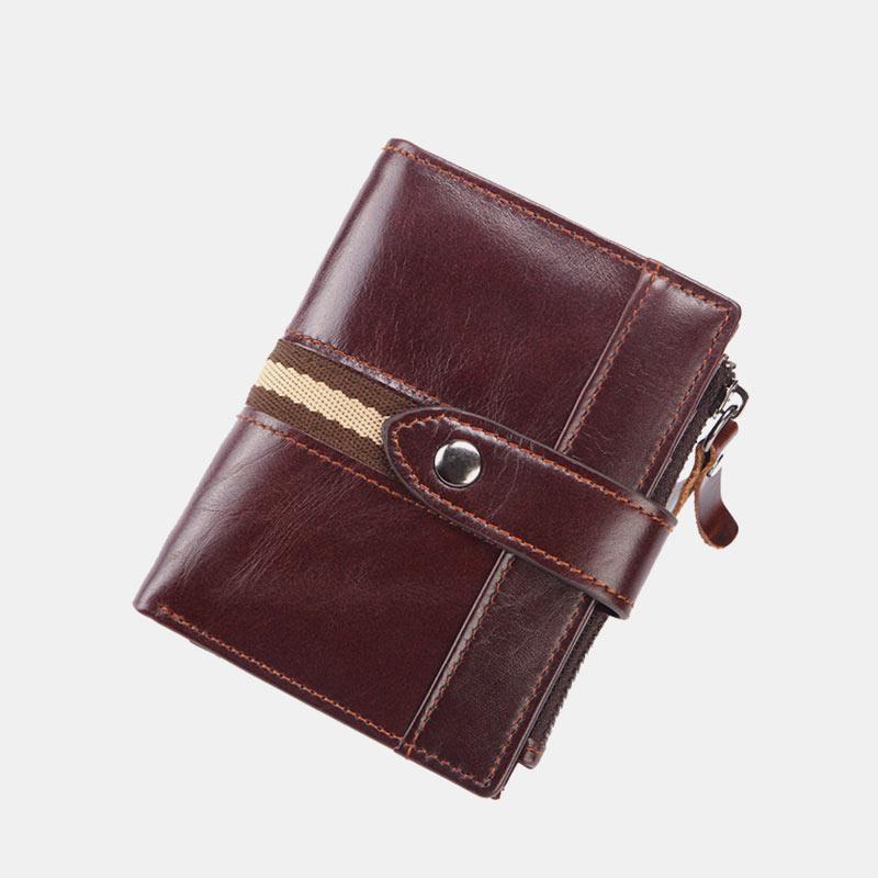 Genuine Leather Multifunctional  Wallet mySite