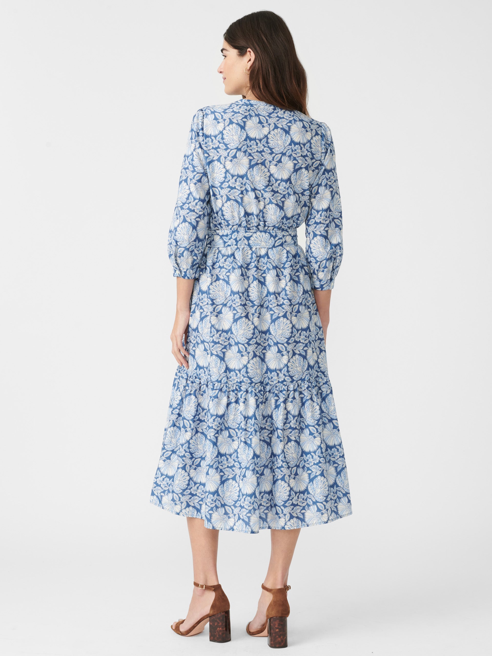 Cerina Silk Dress in Palmilla-New Feature Demo