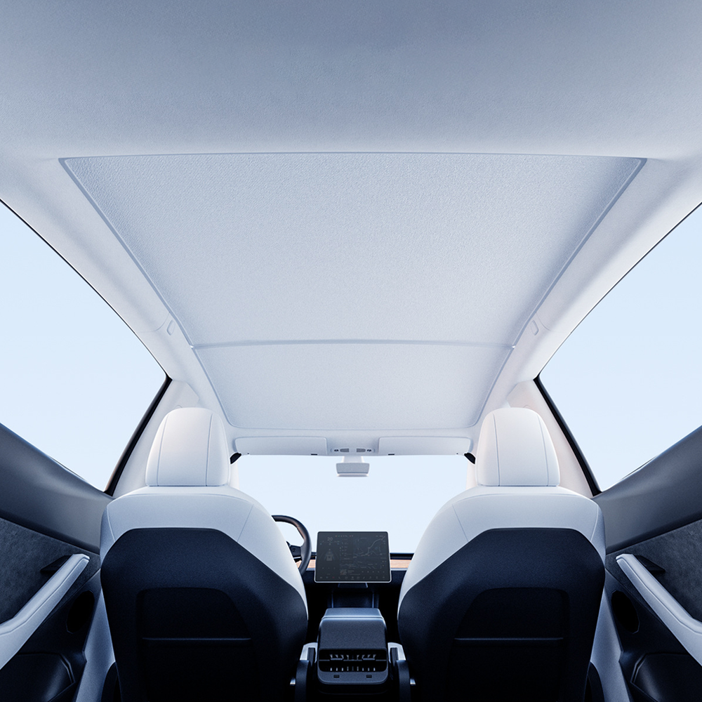 Tesery Extendable Roof Sunshade for Tesla Model Y and Model 3
