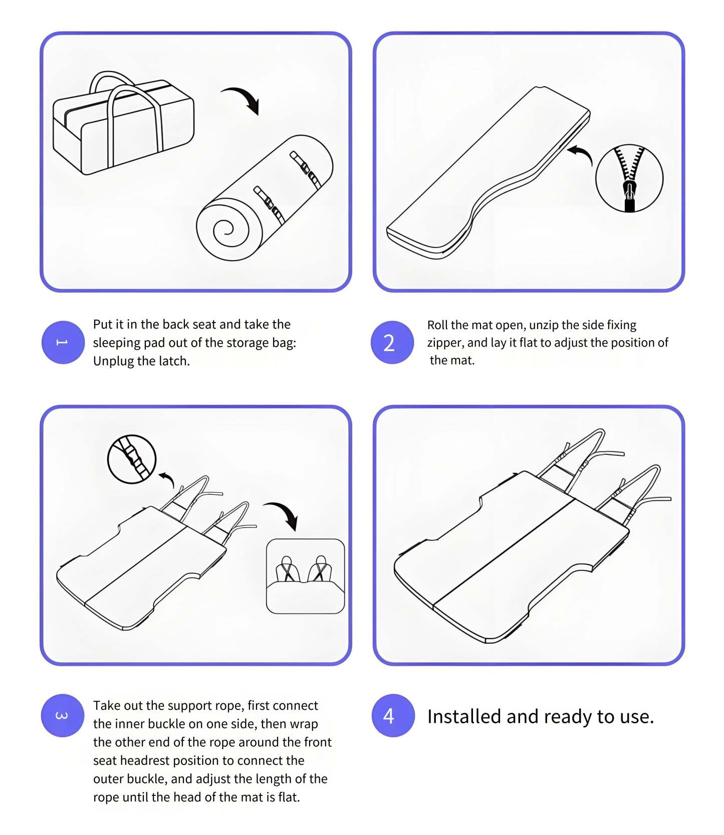 TESERY Ice - Feel Cooling Mattress for Tesla Model Y Juniper - Tesery Official Store