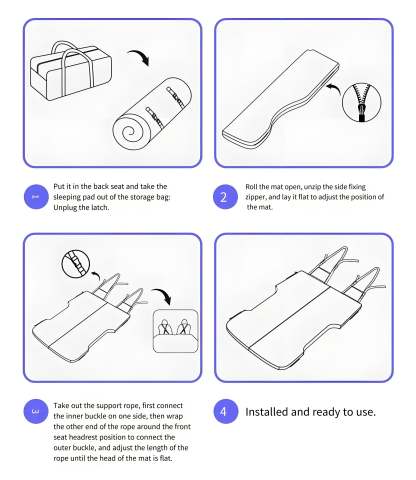 TESERY Ice - Feel Cooling Mattress for Tesla Model Y Juniper - Tesery Official Store