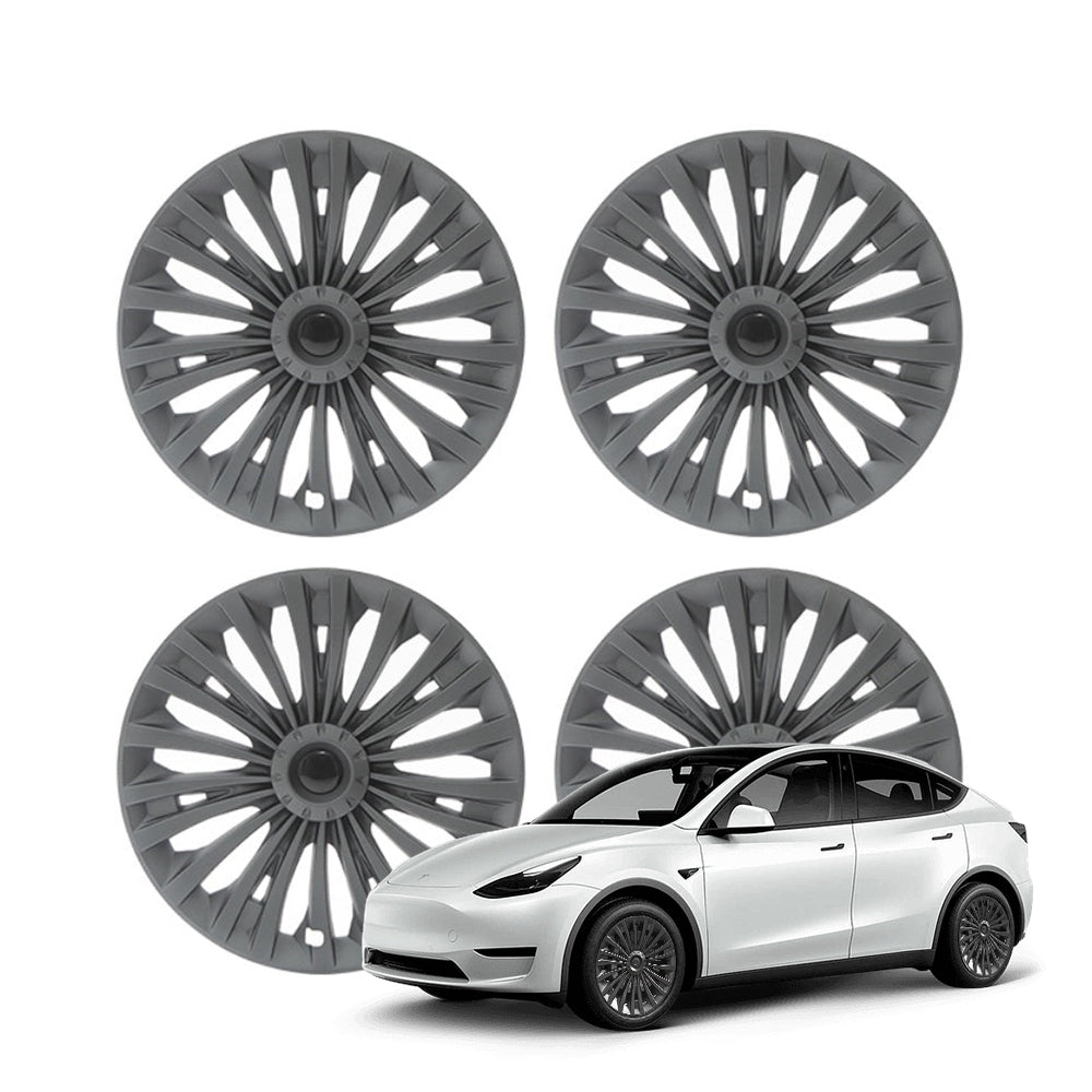 19’ Riku Wheel Covers for Tesla Model Y - Tesery Official Store