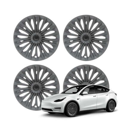 19’ Riku Wheel Covers for Tesla Model Y - Tesery Official Store