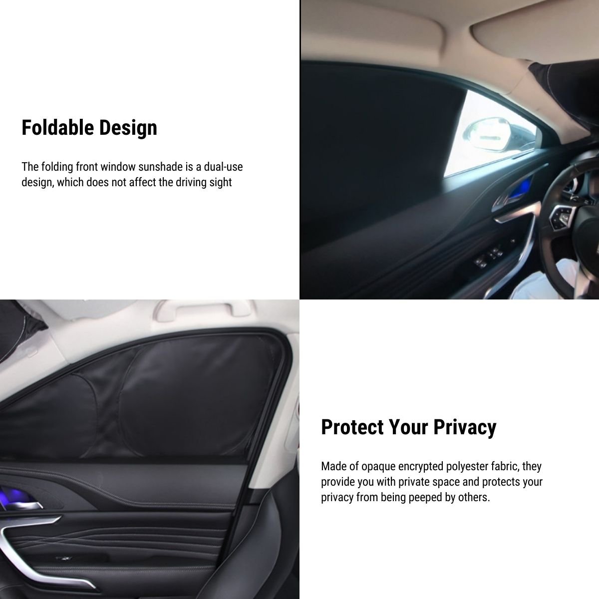 7pcs Set Sunshade Cover Tesla Model 3 2017-2024 - Tesery Official Store