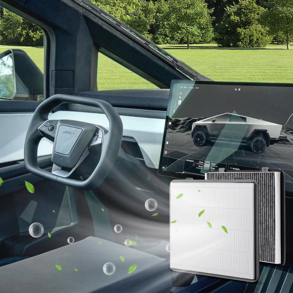 Activated Carbon Air Conditioning Filter for Tesla Cybertruck (1 PC) - Tesery Official Store