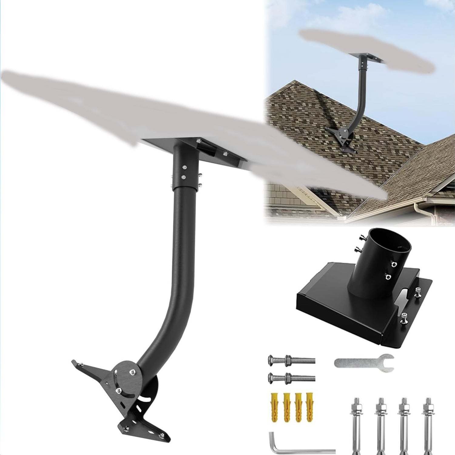 Adjustable Roof Wall Mount Kit V4 for Starlink Gen3 - Tesery Official Store