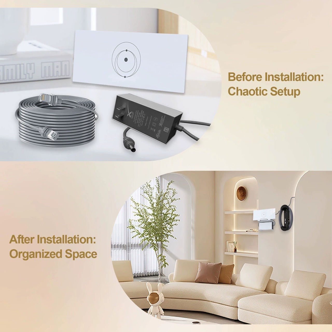 All - in - One Wall Mount for Starlink Gen 3 - Tesery Official Store