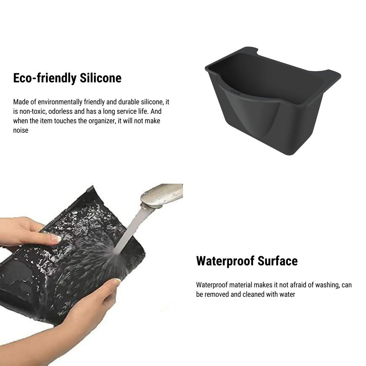 Backseat Organizer Center Storage Box for Tesla Model 3 2017-2023.10 / Model Y 2020-2024 - Tesery Official Store