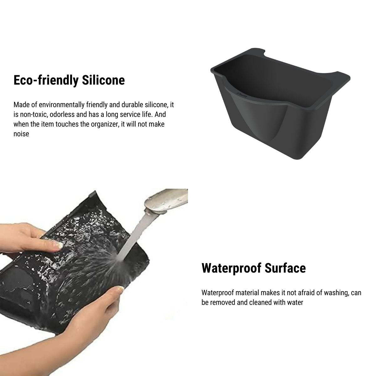 Backseat Organizer Center Storage Box for Tesla Model 3 2017-2023.10 / Model Y 2020-2024 - Tesery Official Store