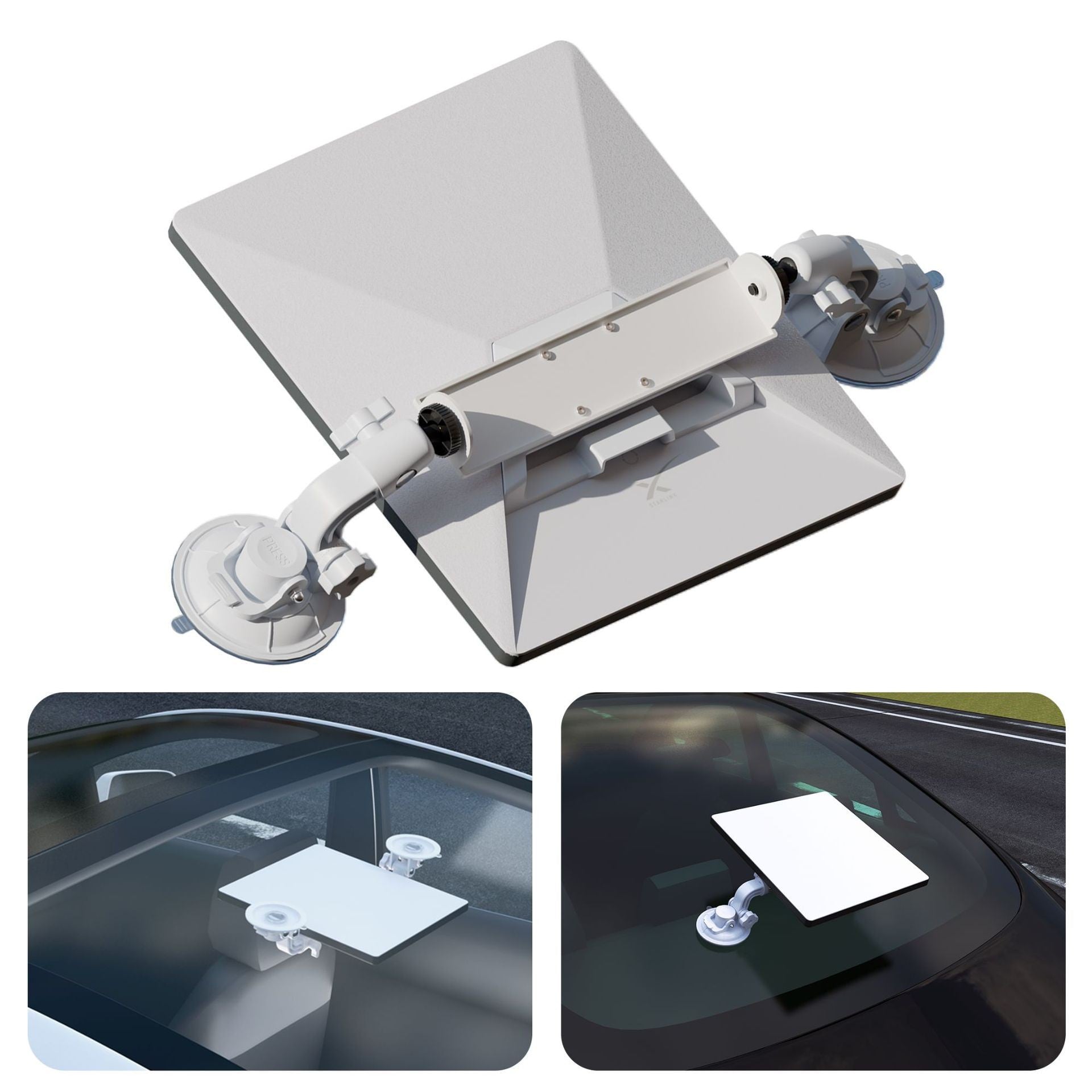 Car Roof/Window Suction Cup Mount Bracket for Starlink Mini - Tesery Official Store