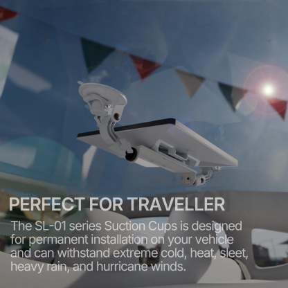 Car Roof/Window Suction Cup Mount Bracket for Starlink Mini - Tesery Official Store