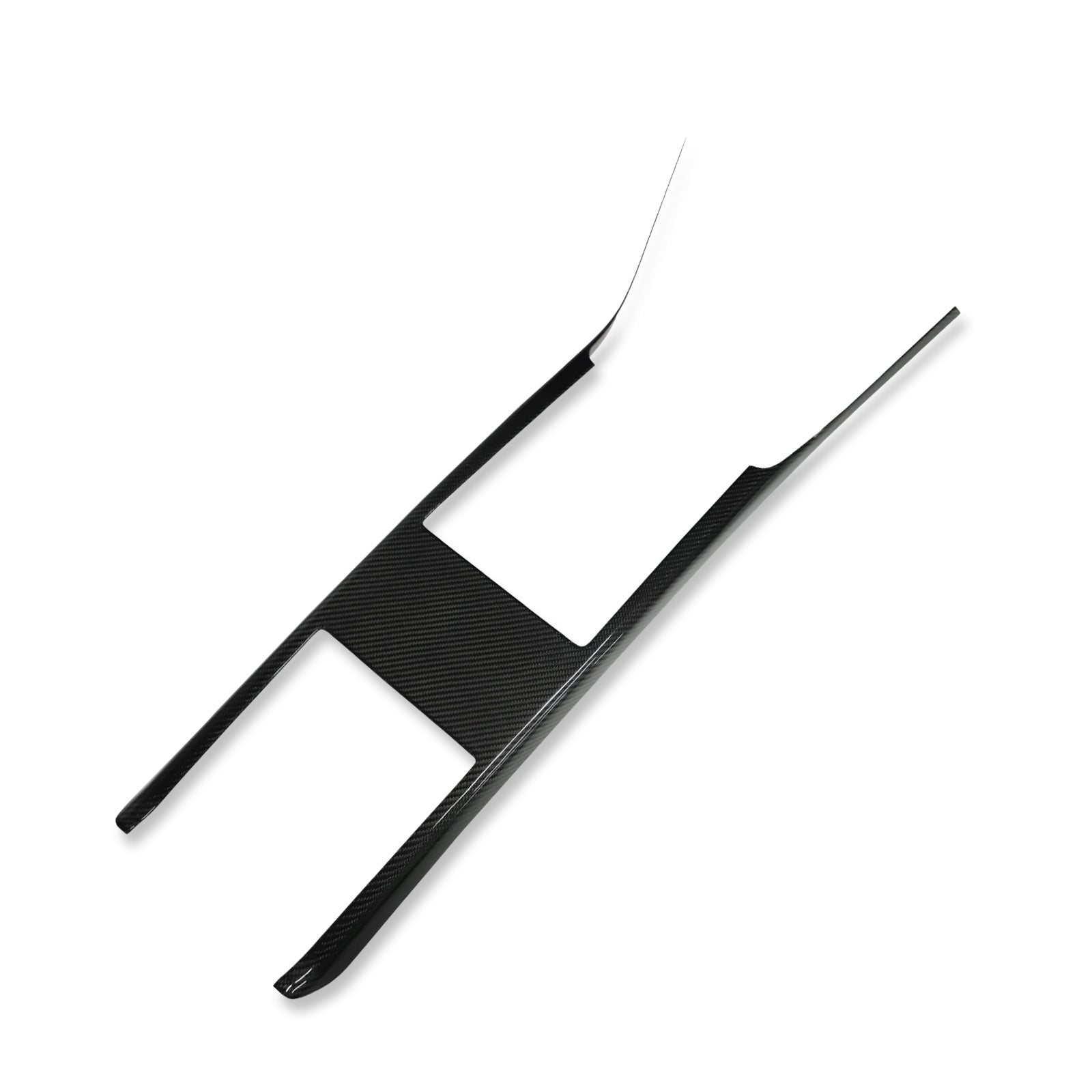 Carbon fiber Center console trim panel for Model S/X 2022+ - Tesery Official Store