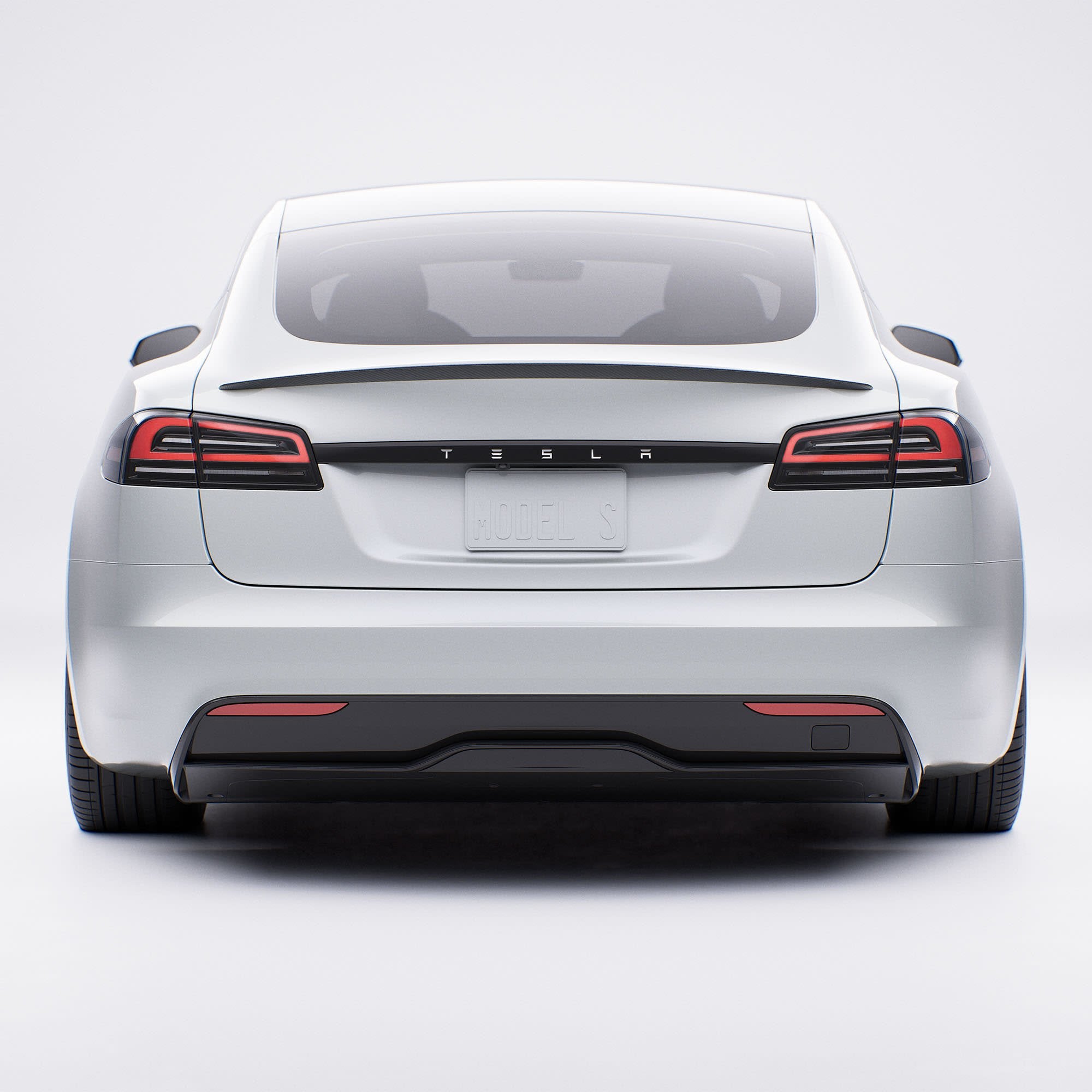 Carbon Fiber Spoiler Performance OEM Style for Tesla Model S 2014 - 2024 - Tesery Official Store