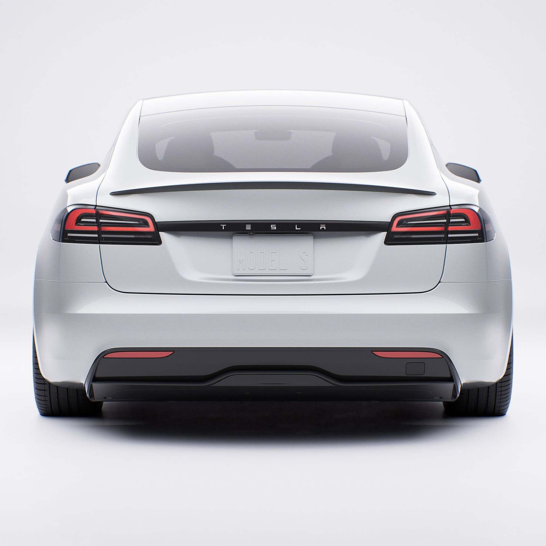 Carbon Fiber Spoiler Performance OEM Style for Tesla Model S 2014 - 2024 - Tesery Official Store