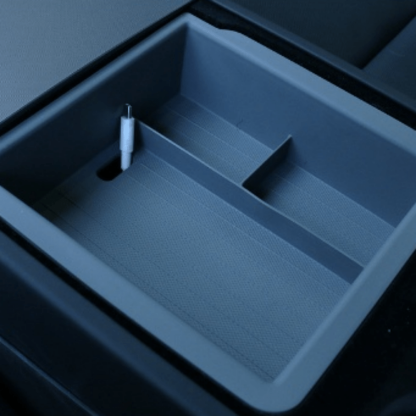 Center Armrest Storage Box Double - Layered for Tesla Model 3 Highland - Tesery Official Store