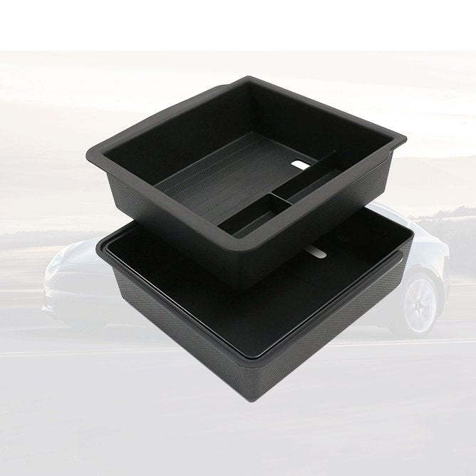 Center Armrest Storage Box Double - Layered for Tesla Model 3 Highland - Tesery Official Store