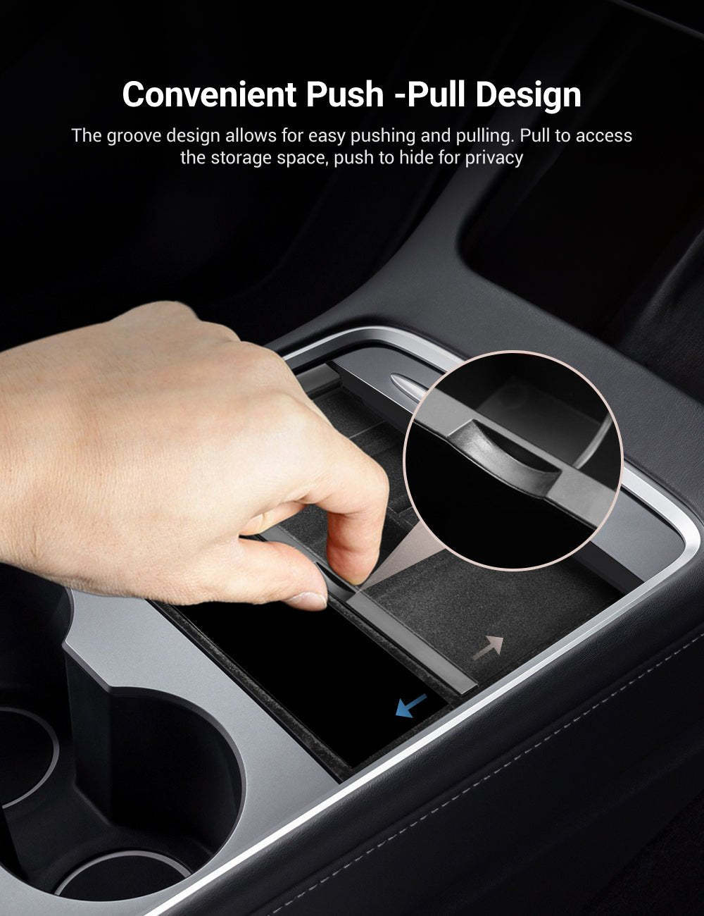 Center Console Organizer for Tesla Model 3 & Model Y - Tesery Official Store