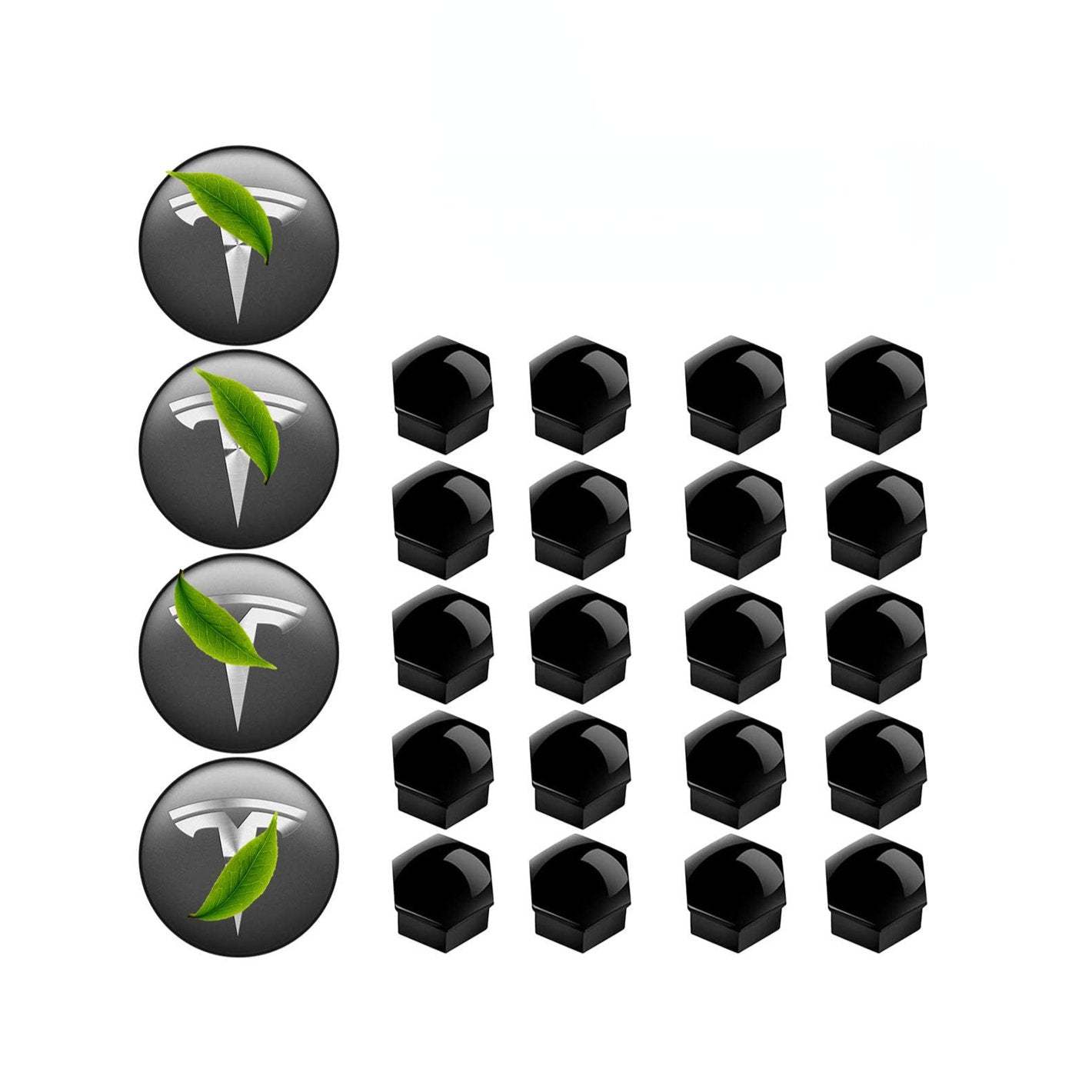 Center Wheel Center Cap Kit With Puller for Tesla Model 3/Y/S/X - Tesery Official Store