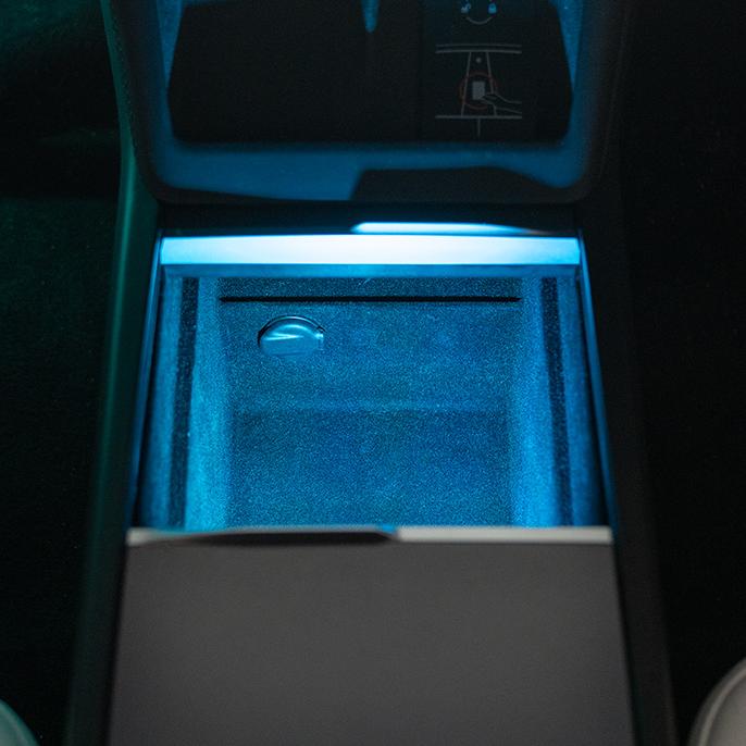 Central Console Box Ambient Light for Model 3 Highland & New Model Y - Tesery Official Store