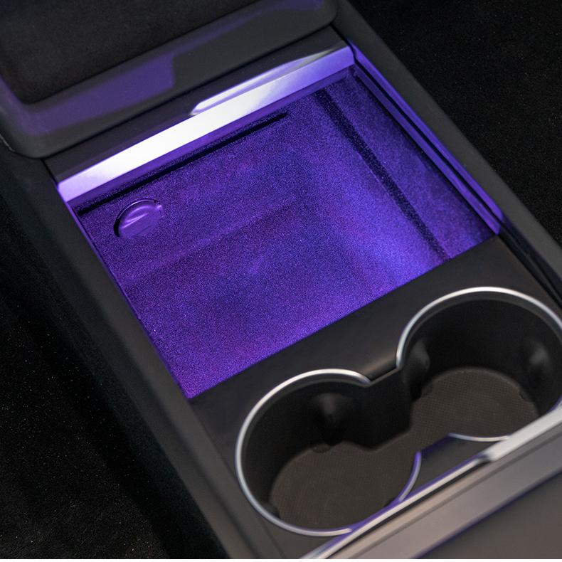 Central Console Box Ambient Light for Model 3 Highland & New Model Y - Tesery Official Store