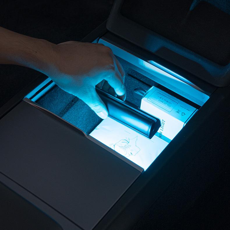 Central Console Box Ambient Light for Model 3 Highland & New Model Y - Tesery Official Store