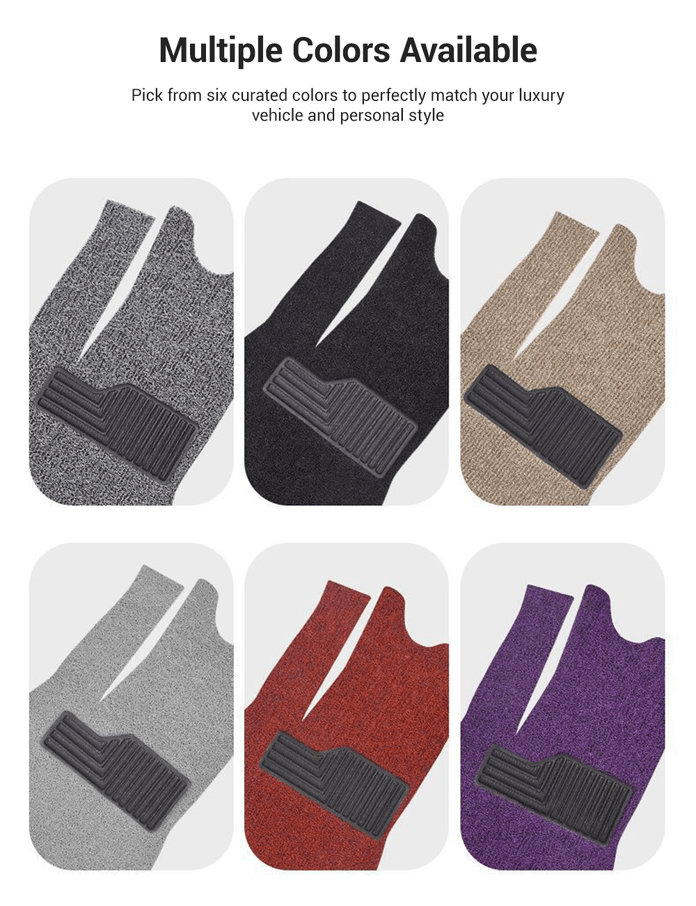 Coil Floor Mats for Tesla Model 3 Highland & Moel Y Juniper - Tesery Official Store