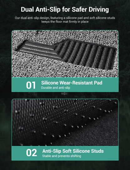 Coil Floor Mats for Tesla Model 3 Highland & Moel Y Juniper - Tesery Official Store