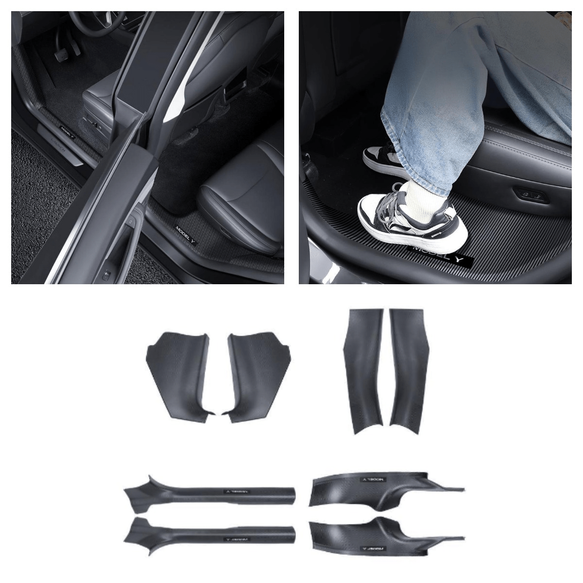 Complete Interior Door Protection Kit for Model Y Juniper - Tesery Official Store
