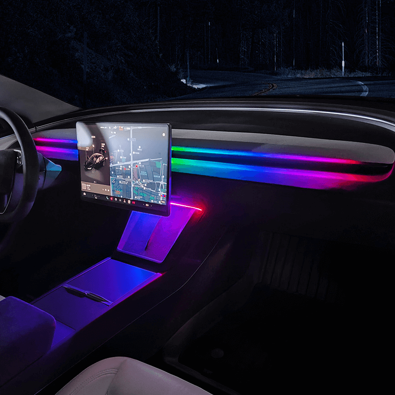 Tesla Model Y Interior Lighting
