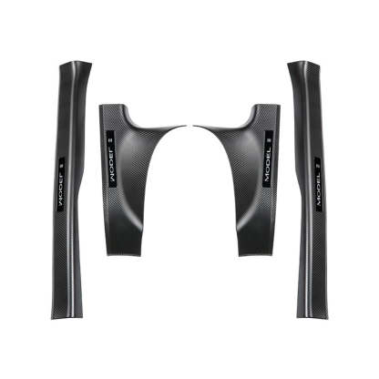 Door Sill Protector Front & Rear for Tesla Model Y / 3 - Tesery Official Store