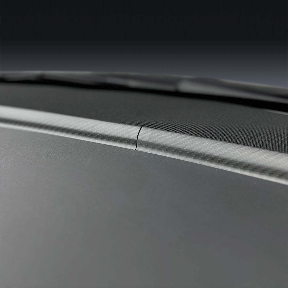 Dry Carbon Fiber Upper Dash Overlay for Model 3 / Y - Tesery Official Store