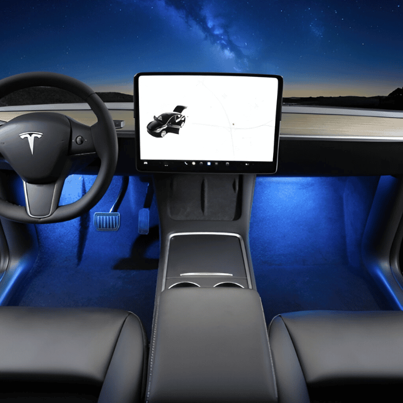 Footwell LED Lights for Tesla Model 3/Y/S/X (4PCS) - Tesery Official Store