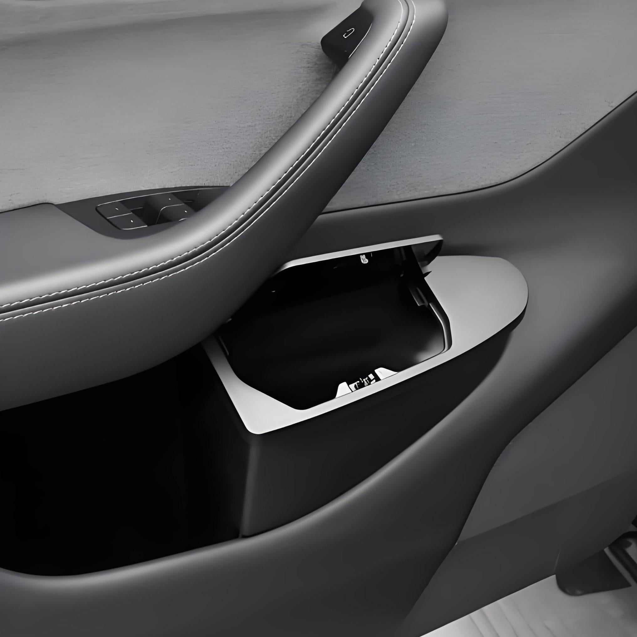 Front Door Trash Can Organizer for Tesla Model Y Juniper (2PCS) - Tesery Official Store