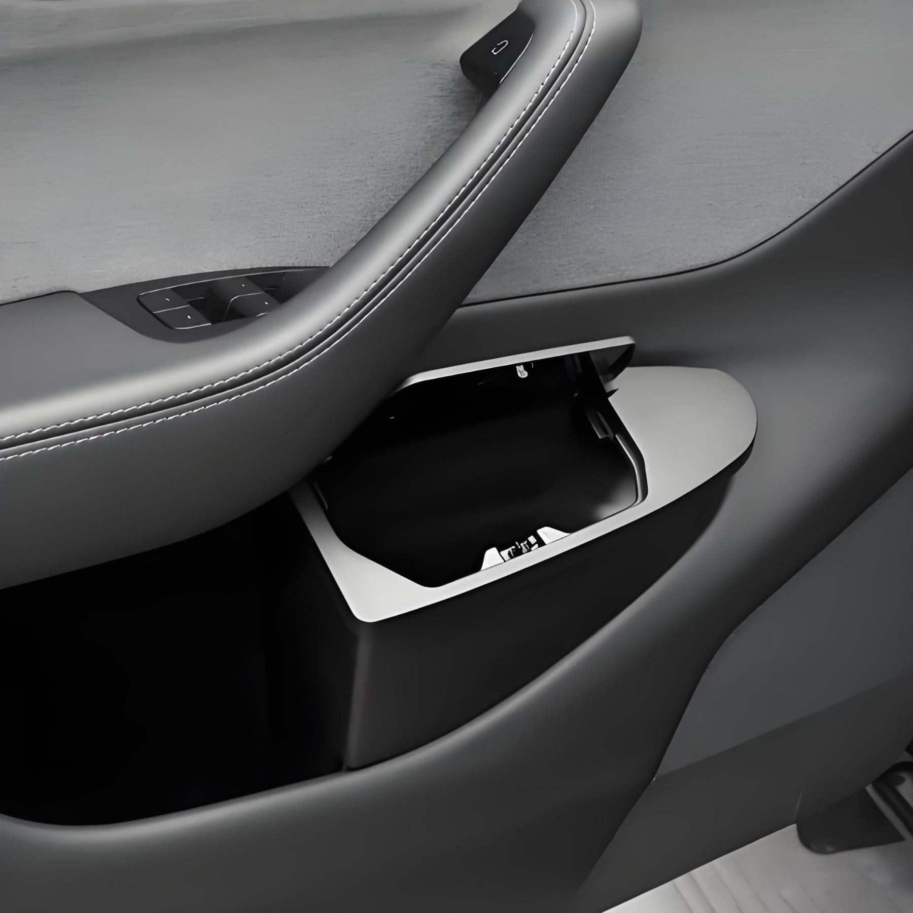 Front Door Trash Can Organizer for Tesla Model Y Juniper (2PCS) - Tesery Official Store