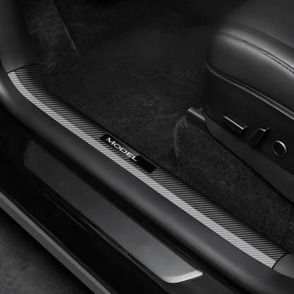 Front & Rear Door Sill Protection Strips for Model 3 Highland (4PCS) - Tesery Official Store