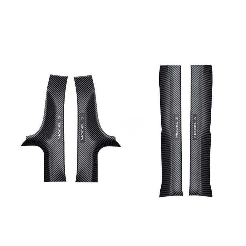 Front & Rear Door Sill Protection Strips for Model 3 Highland (4PCS) - Tesery Official Store