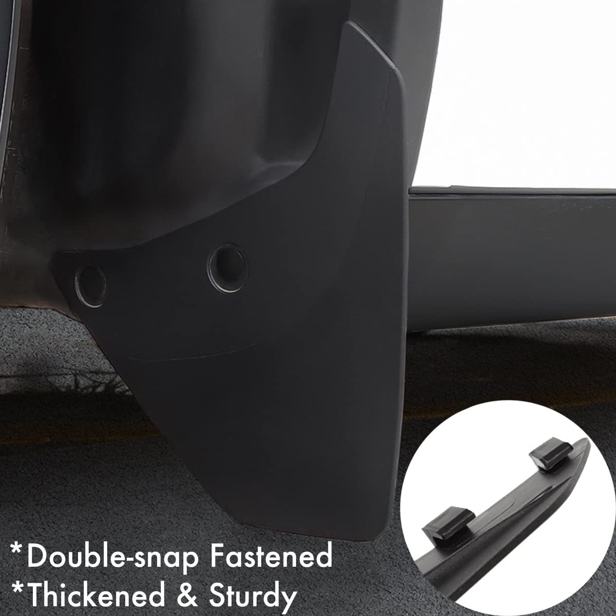 Front Rear Fender Mud Splash Guard (Set of 4) for Tesla Model Y 2021-2023 - Tesery Official Store