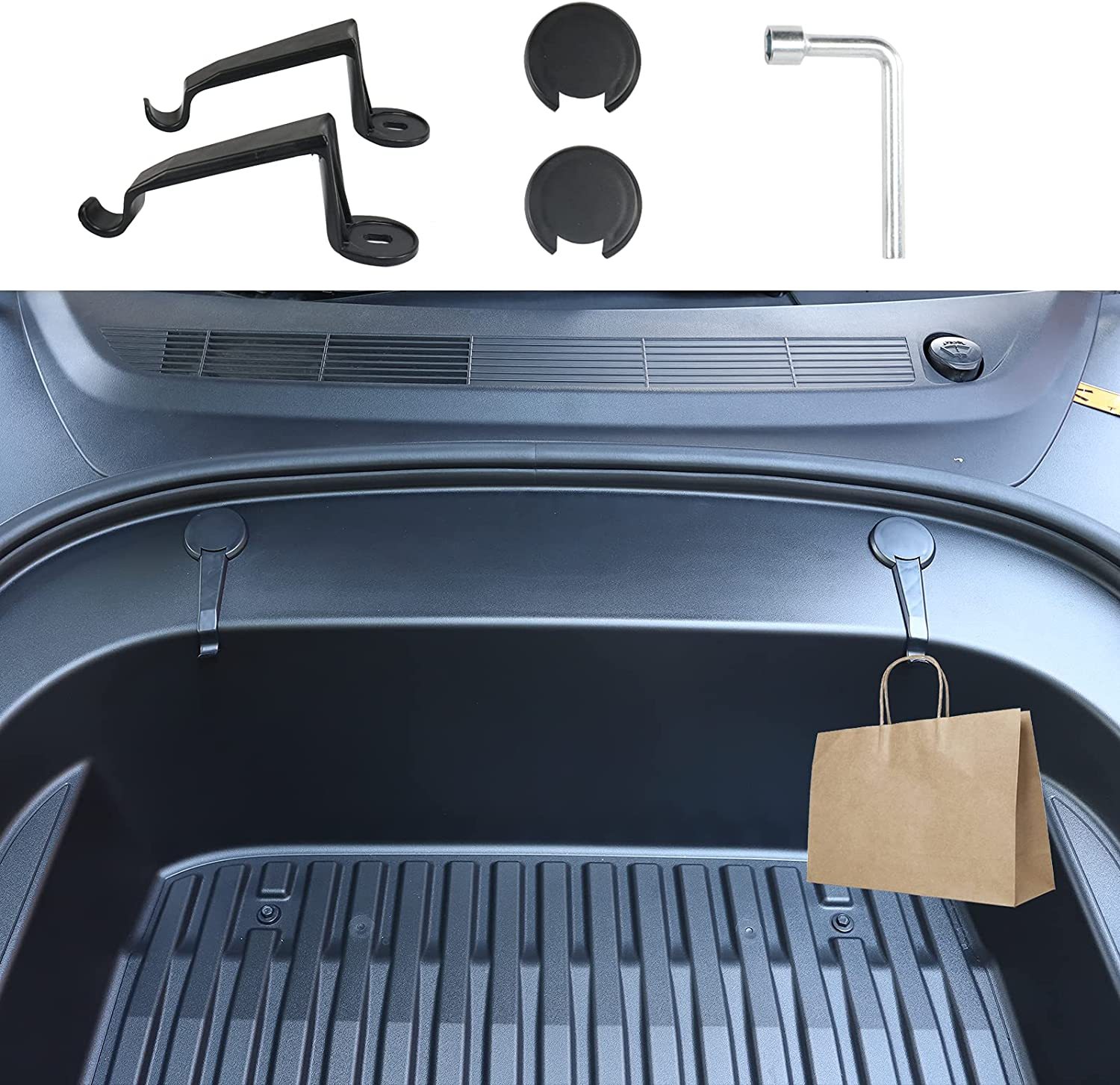 Front Trunk Hook Holding Clips for Tesla Model 3 2021-2023 - Tesery Official Store