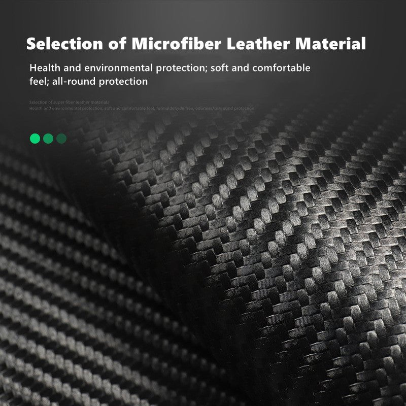 Leather Anti-kick Mat Sticker Interior Anti-Dirt Protector suitable for Tesla Model 3 2017-2023 (5pcs) - Tesery Official Store