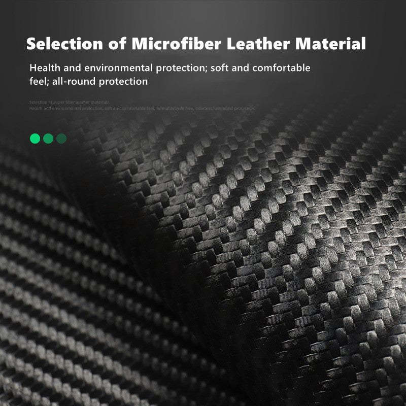 Leather Anti-kick Mat Sticker Interior Anti-Dirt Protector suitable for Tesla Model 3 2017-2023 (5pcs) - Tesery Official Store