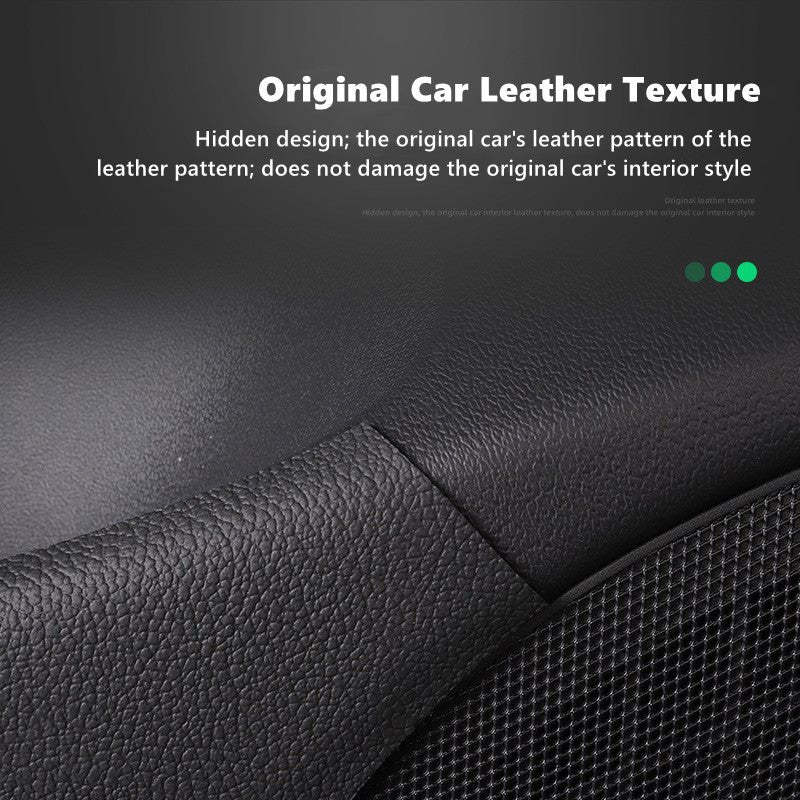 Leather Anti-kick Mat Sticker Interior Anti-Dirt Protector suitable for Tesla Model 3 2017-2023 (5pcs) - Tesery Official Store
