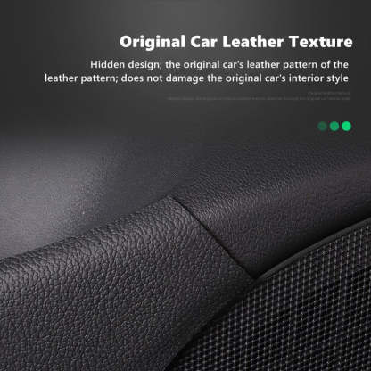 Leather Anti-kick Mat Sticker Interior Anti-Dirt Protector suitable for Tesla Model 3 2017-2023 (5pcs) - Tesery Official Store
