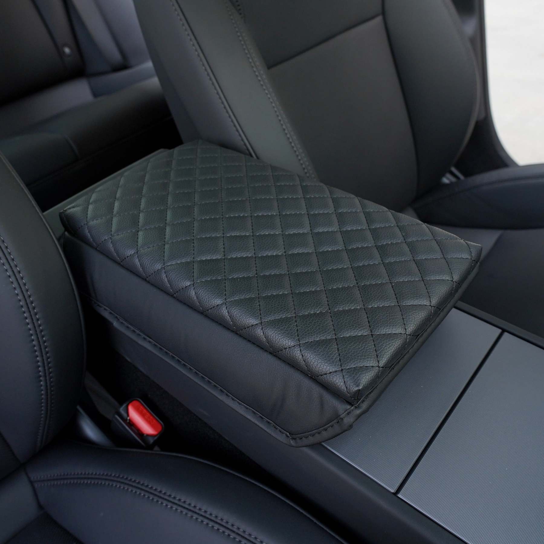 Leather Armrest Cover for Tesla Model 3 Highland - Tesery Official Store