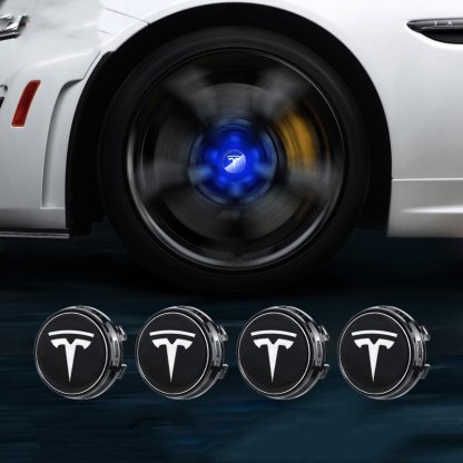 LED Wheel Hub Light Caps For Tesla Model 3/Y/X/S（4ps） - Tesery Official Store