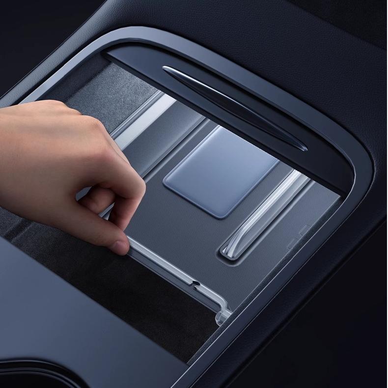 Luminous Center Console Storage Organizer for Model Y Juniper (2PCS) - Tesery Official Store