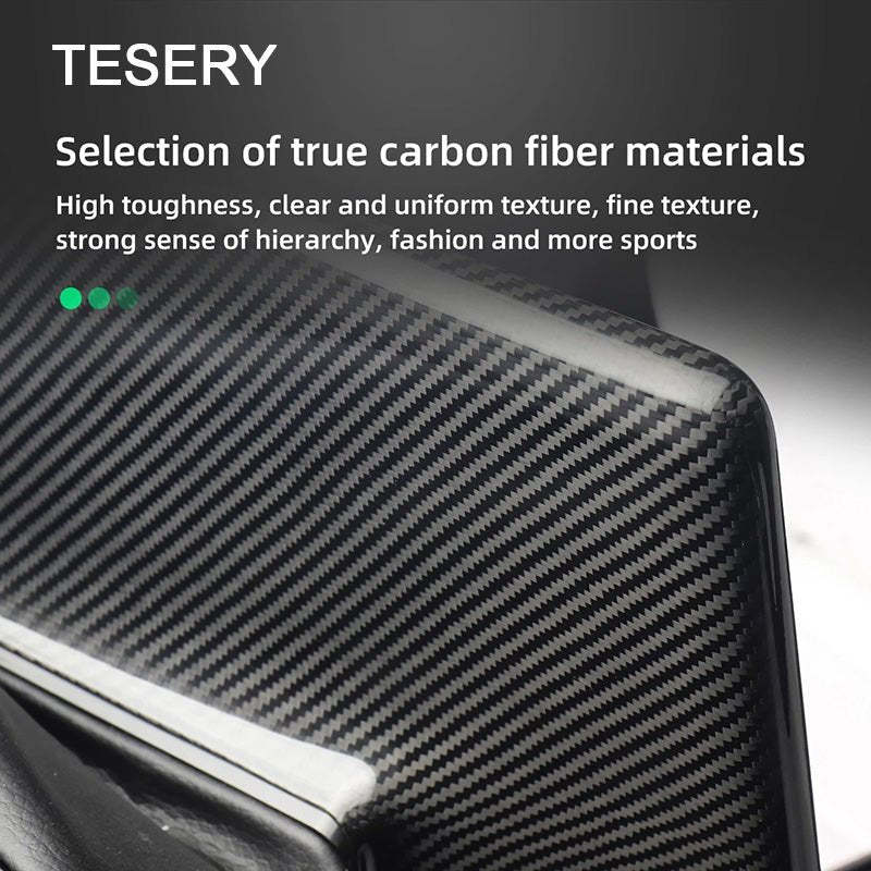 Model 3 / Y Display Cover - Carbon Fiber Interior Mods - Tesery Official Store