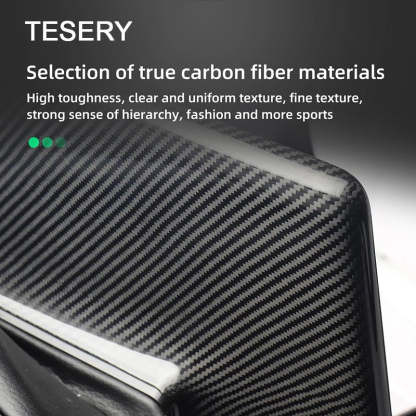 Model 3 / Y Display Cover - Carbon Fiber Interior Mods - Tesery Official Store