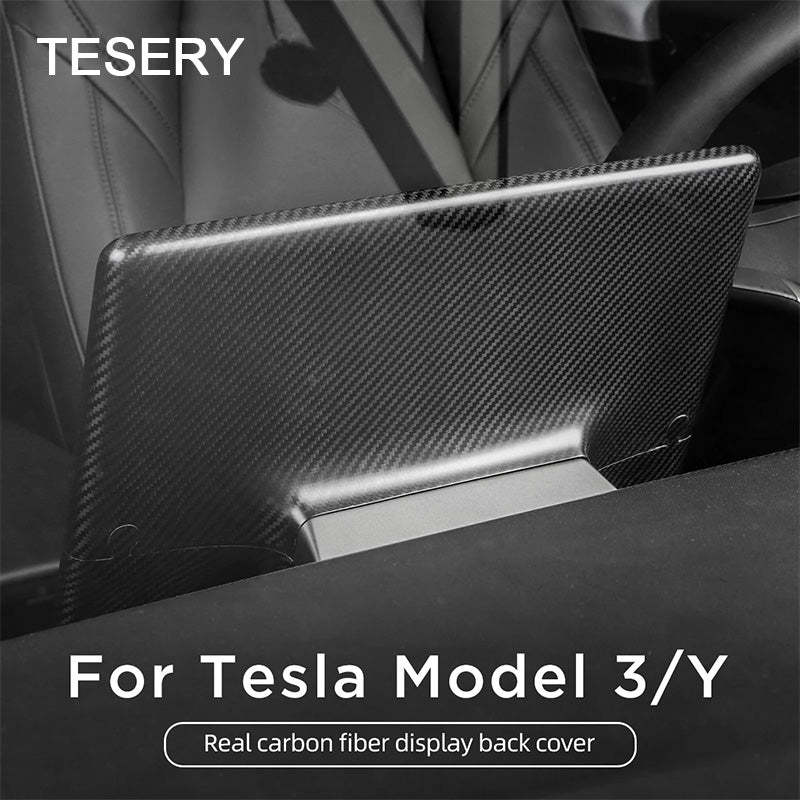 Model 3 / Y Display Cover - Carbon Fiber Interior Mods - Tesery Official Store